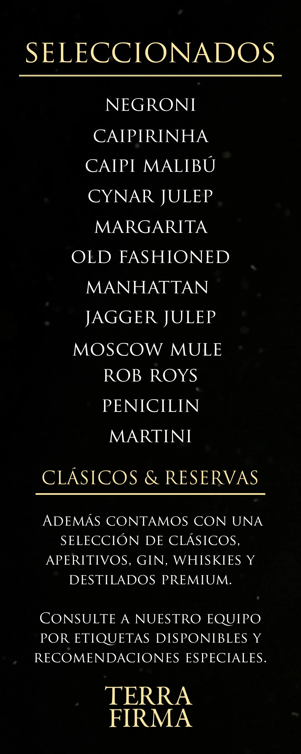 Coctelería, vinos y postres, página 2