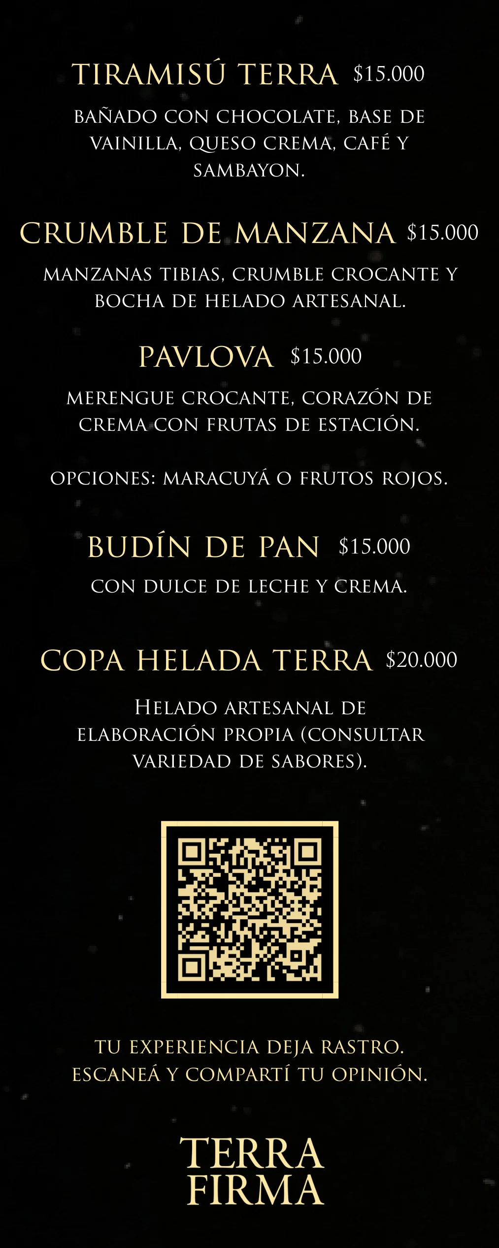 Coctelería, vinos y postres, página 6